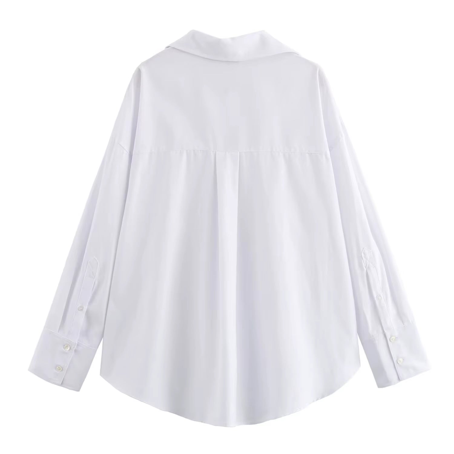 Chemise casual chic blanche 