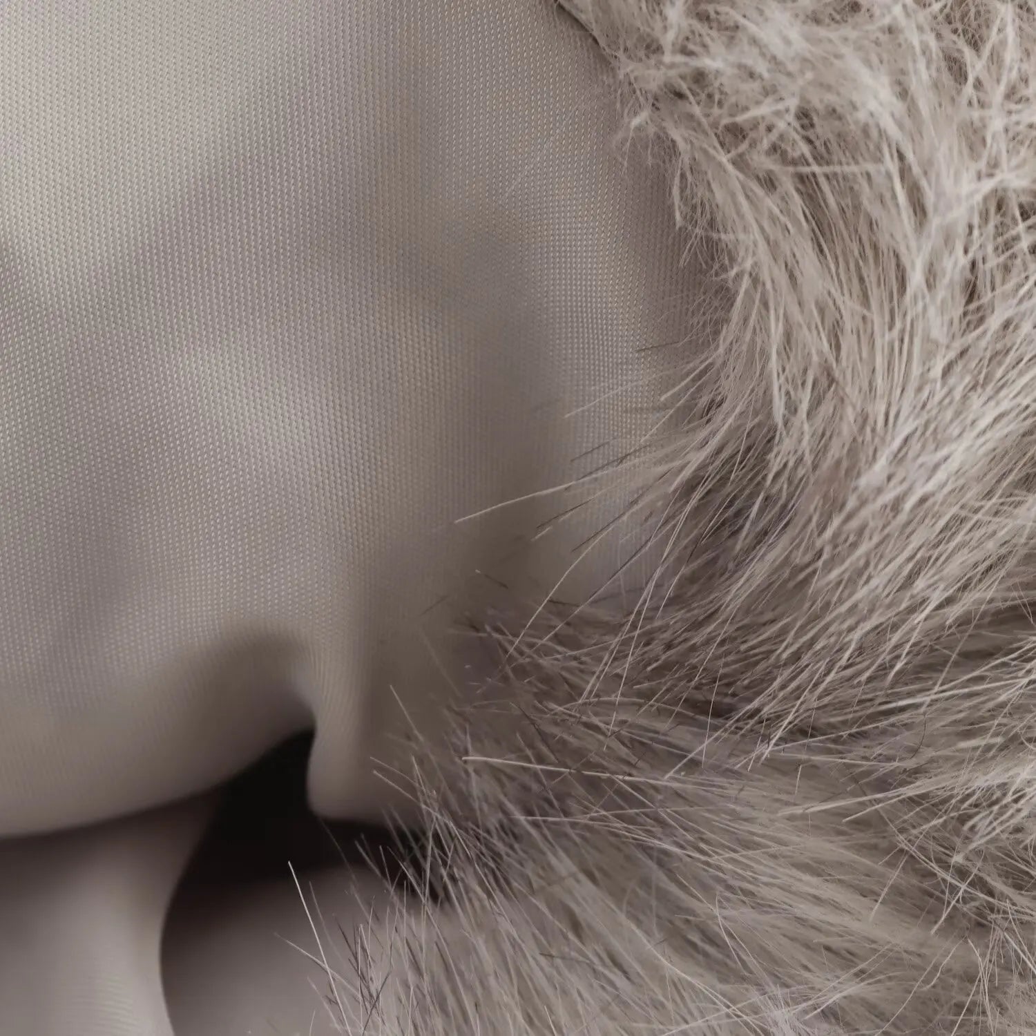 Manteau Fourrure ANYA | Taupe