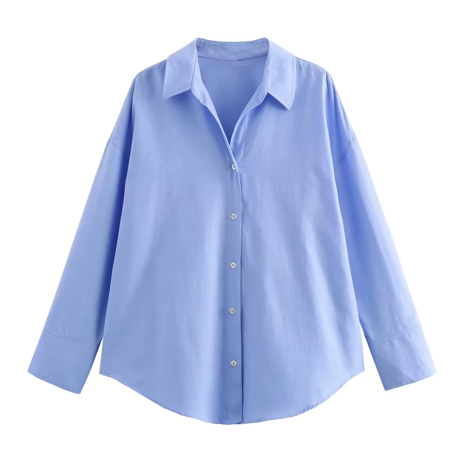 Chemise casual chic blanche 