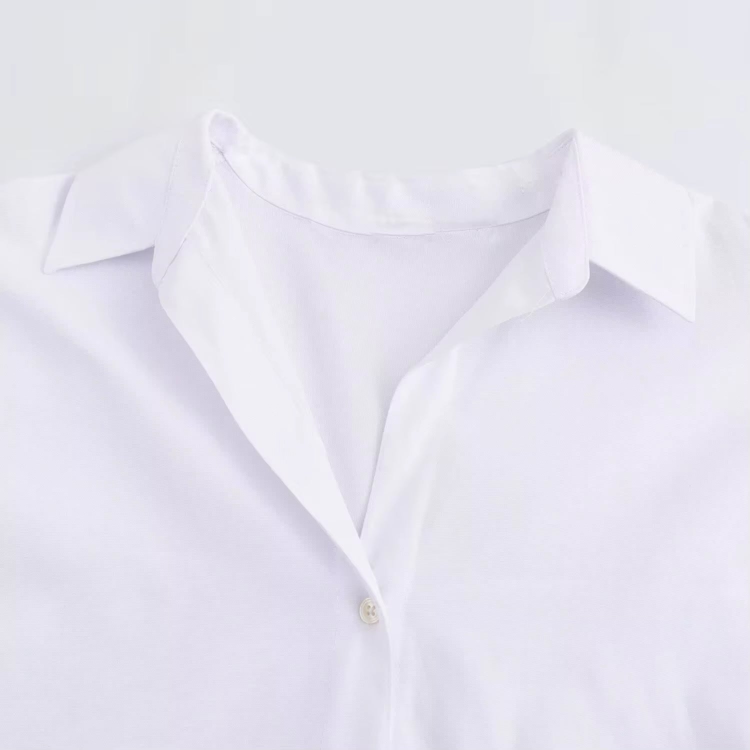 Chemise casual chic blanche 