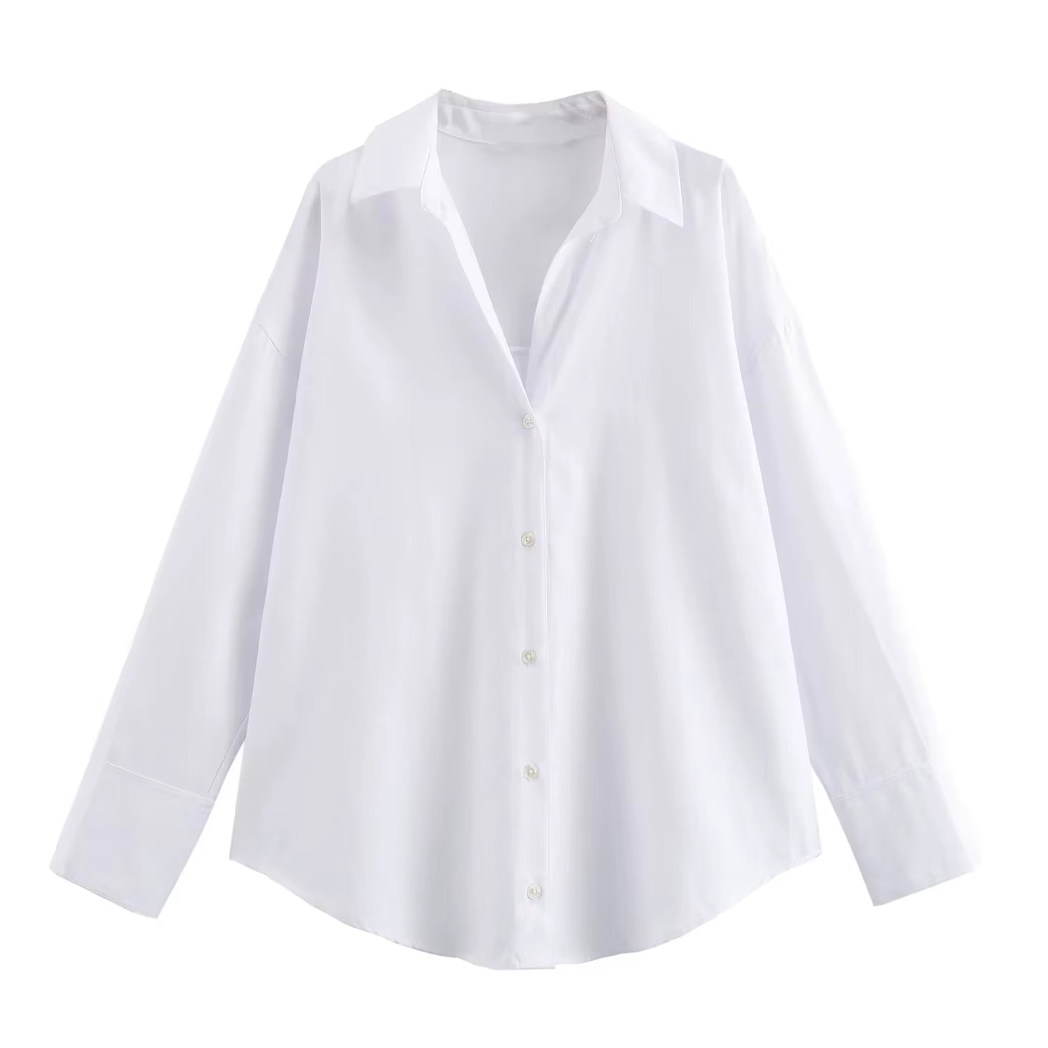 Chemise casual chic blanche 